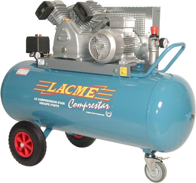 Compresseur 150 litres Lacmé : COMPRESTAR 27V150T